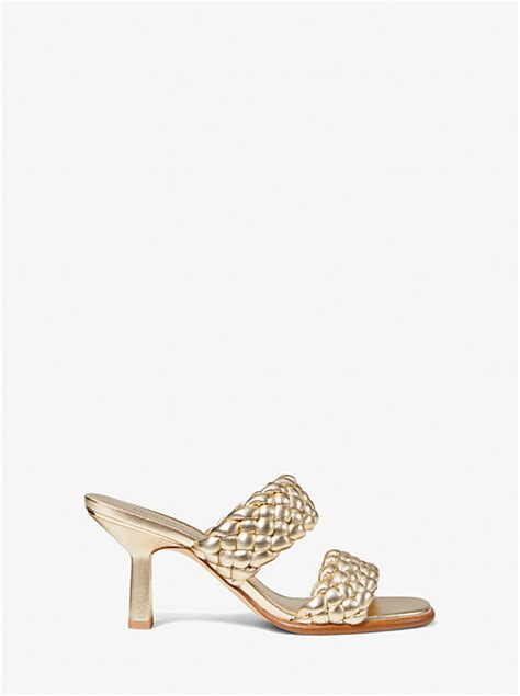 michael kors mules amelia|Amelia Braided Mule .